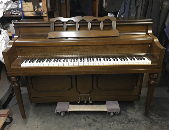 1974 cable console piano, piano for sale, cable console piano for sale