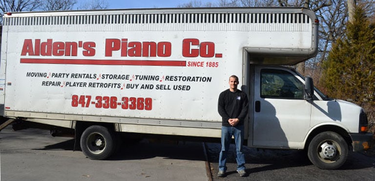 chicago piano mover, alden piano co reviews, chicagoland piano mover reviews